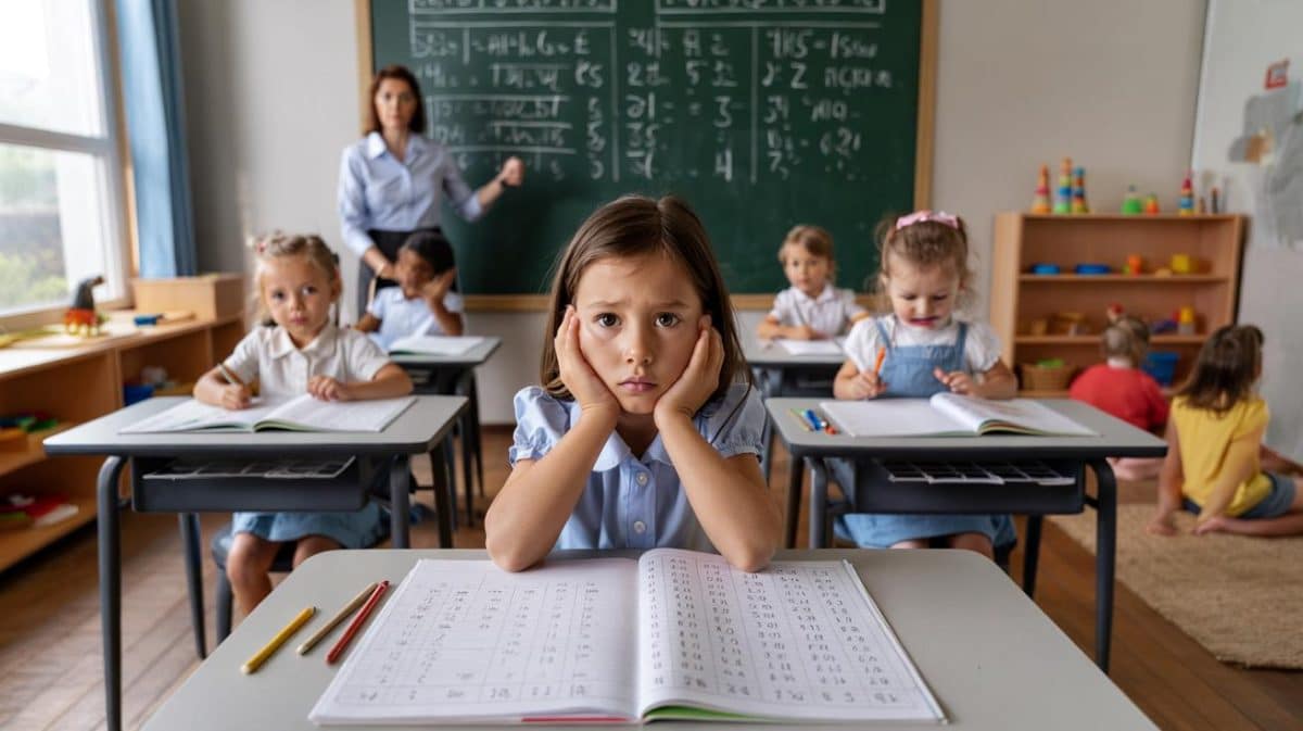 I enrolled my daughter in a Montessori school for 4 years. Now she has to relearn everything