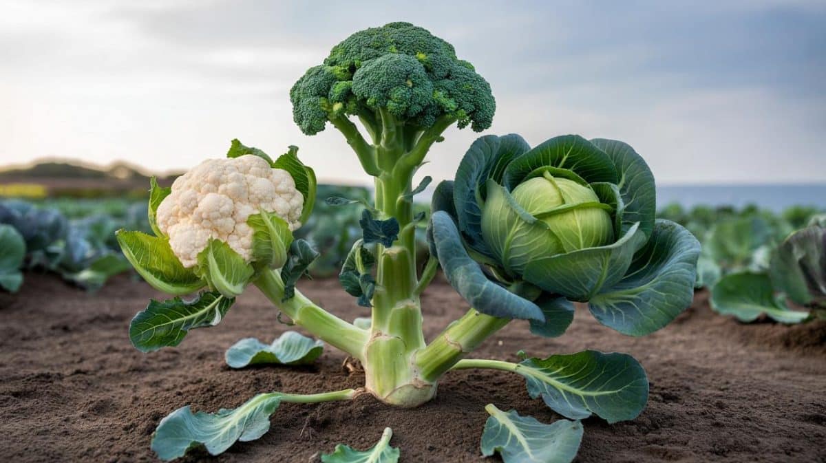 Many people don’t realise it, but cauliflower, broccoli and cabbage are varieties of the same plant